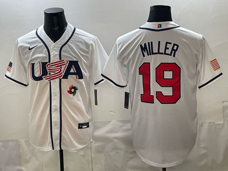 Men 2026 World cup white MLB Nike jersey 0018